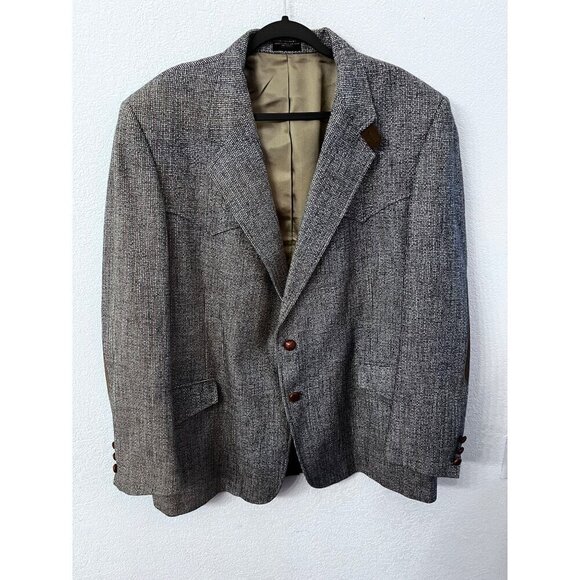 Luskey’s Western tweed blazer mens size large - Picture 1 of 7